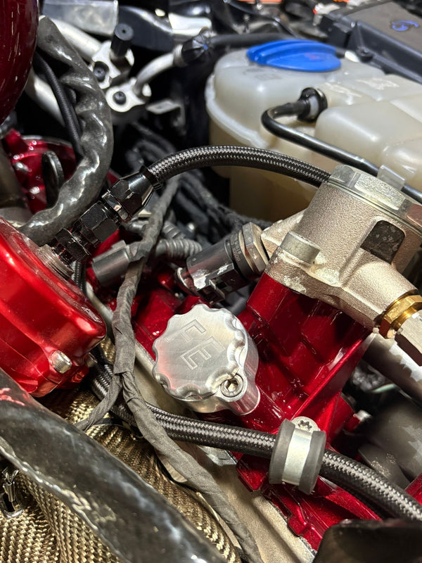 FE PERFORMANCE BILLET LOW-PROFILE OIL FILL HOUSING
