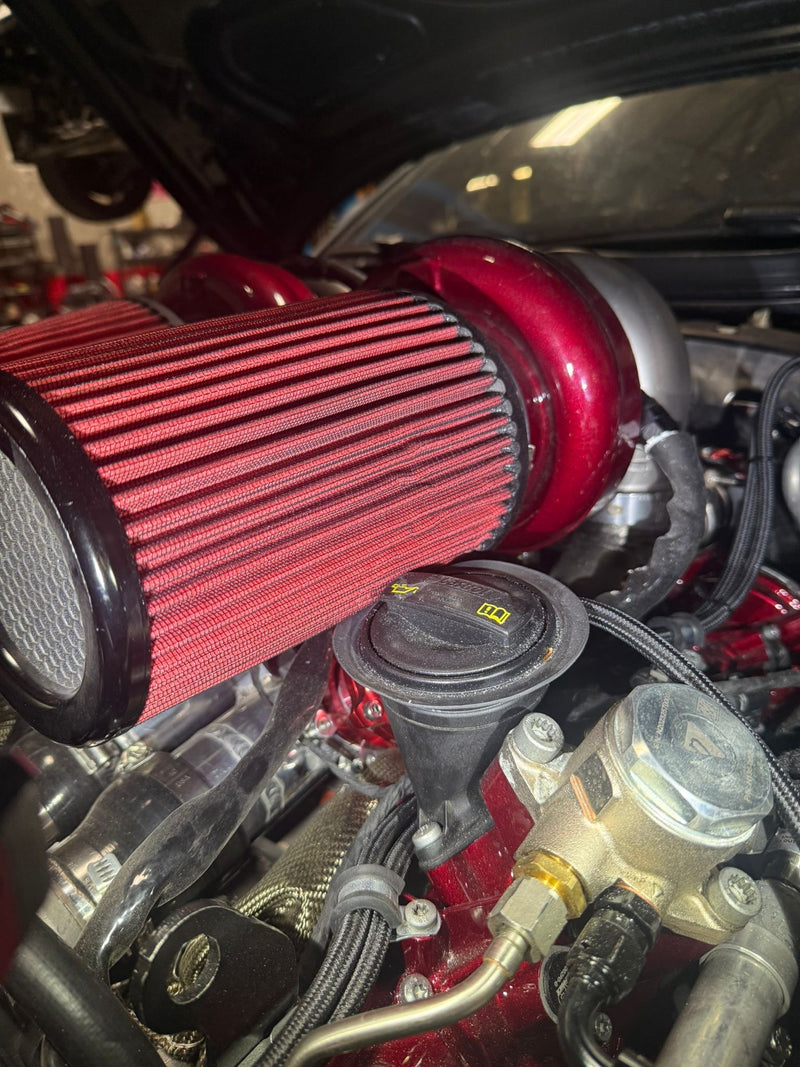 FE PERFORMANCE BILLET LOW-PROFILE OIL FILL HOUSING