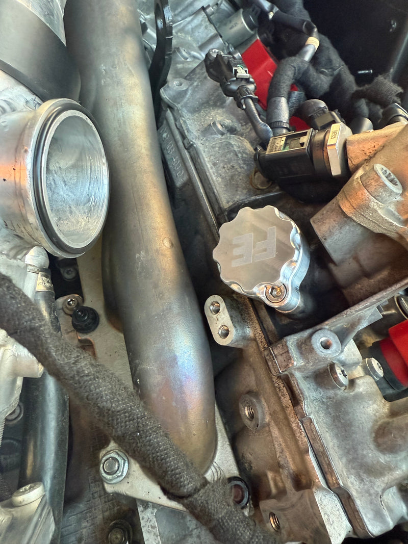FE PERFORMANCE BILLET LOW-PROFILE OIL FILL HOUSING